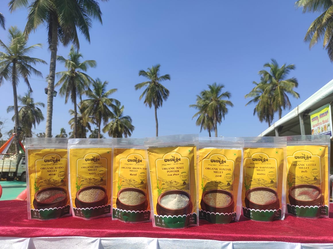 Our stall at wellness camp
